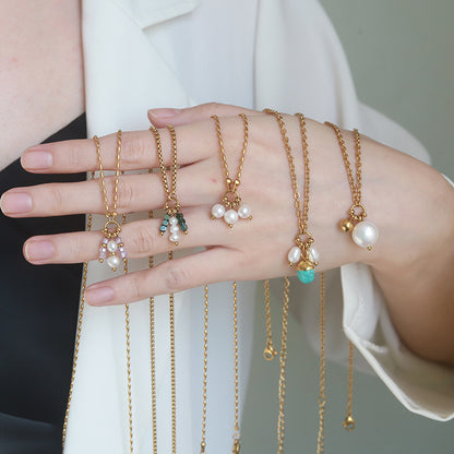 Collana perla resistente
