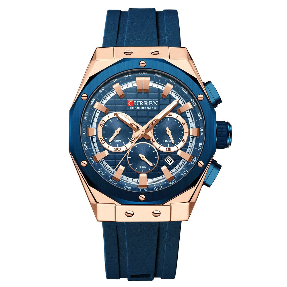 Orologio calendario da uomo business
