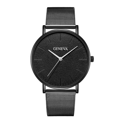 Orologio cinturino mesh acciaio da uomo