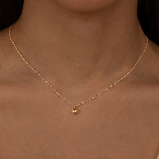 Collana con ciondolo cuore choker personalizzata