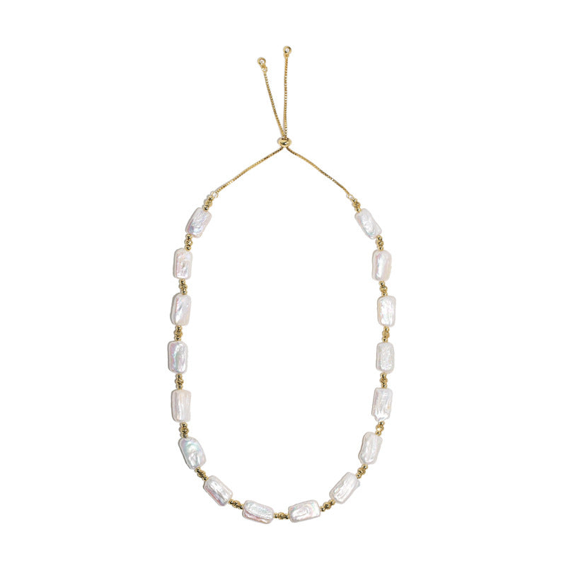 Collana perle barocche Girocollo