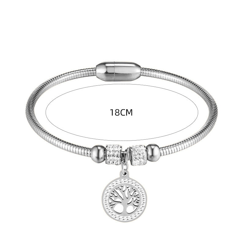 Bracciale titanio magnetico