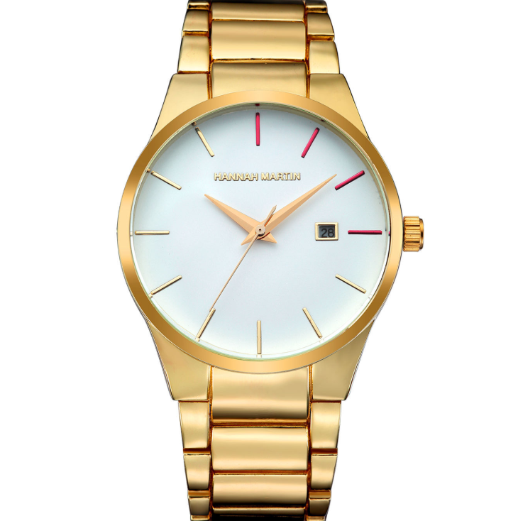 Orologio acciaio multifunzione da uomo con calendario