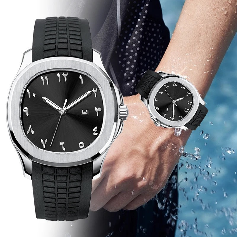 Orologio cinturino silicone impermeabile