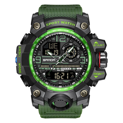Orologio sportivo da studente outdoor luminescente