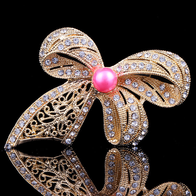 Spilla Fiocco Diamanti