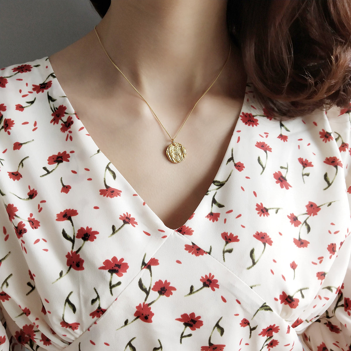 Collana argento sottile