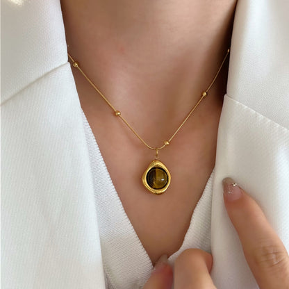 Collana occhio di tigre donna