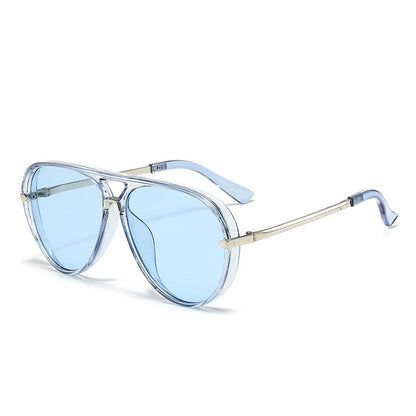 Occhiali donna montatura semi-metallo