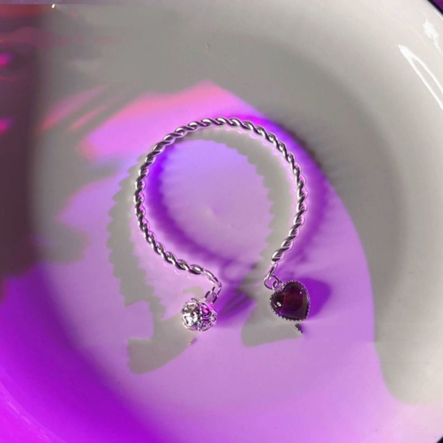 Bracciale campanelle geometriche