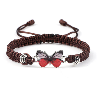 Bracciale Intrecciato Farfalla