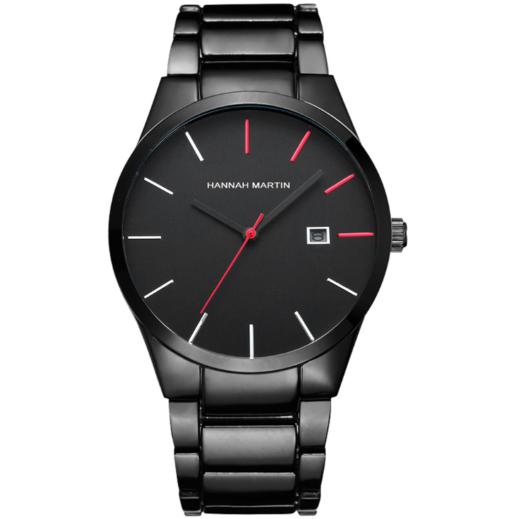 Orologio acciaio multifunzione da uomo con calendario