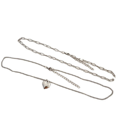 Collana gemelli titanio