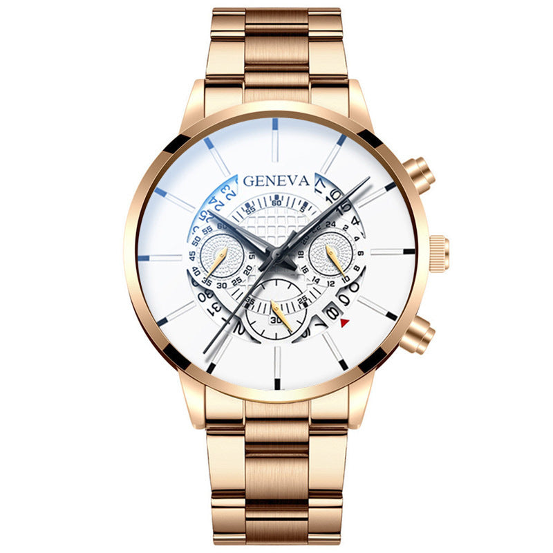Orologio acciaio con calendario