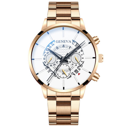 Orologio acciaio con calendario