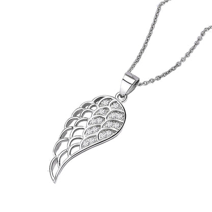 Collana ali d'angelo argento sterling