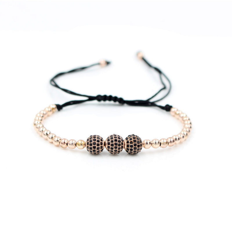 Bracciale perle zirconi