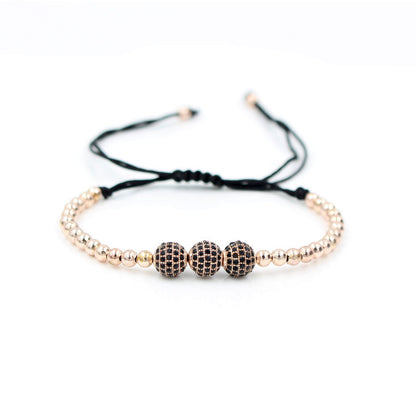 Bracciale perle zirconi