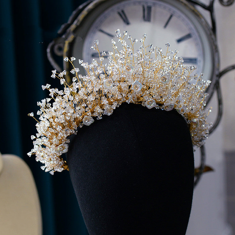 Ornamento corona fiori