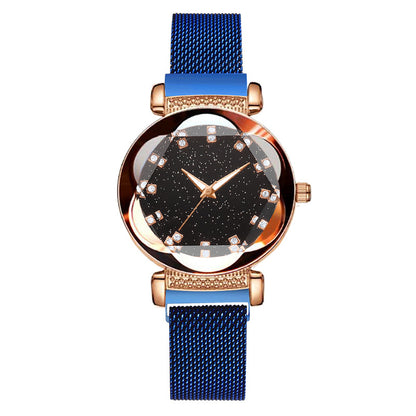 Orologio donna mesh diamanti
