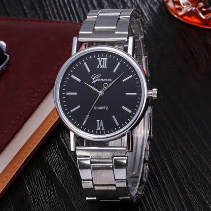 Orologio cinturino acciaio business