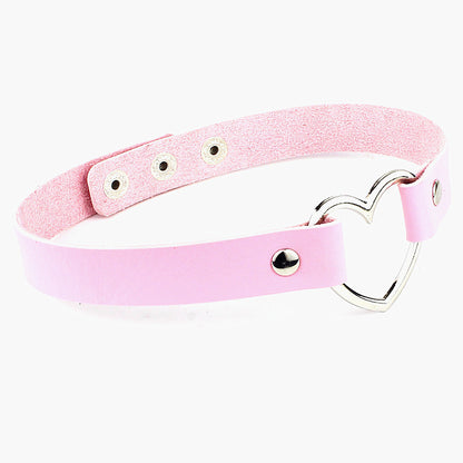 Collana amore in similpelle
