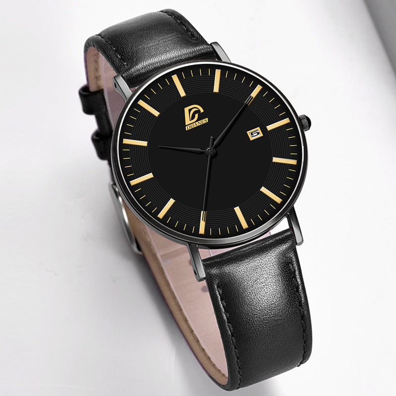 Orologio uomo con calendario cinturino