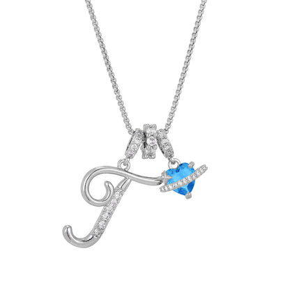 Collana lettere alfabeto da bambina