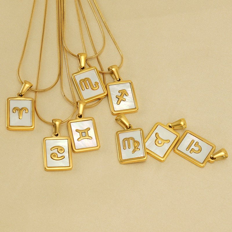 Collana costellazione acciaio