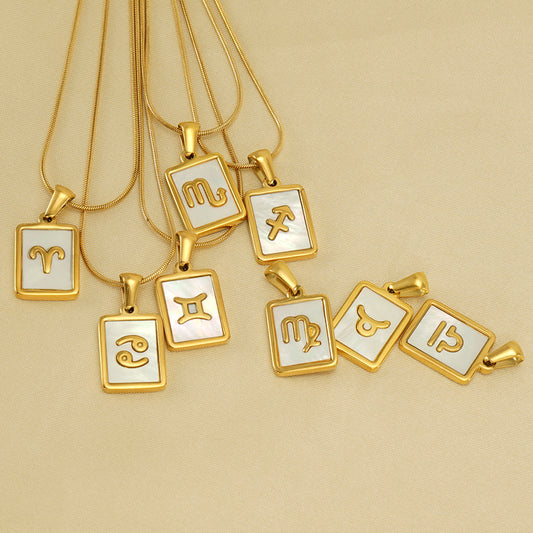 Collana costellazione acciaio