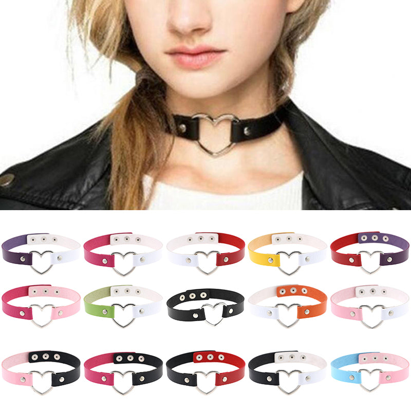 Collana amore in similpelle