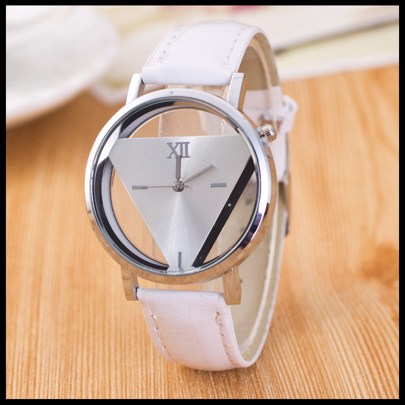 Orologio triangolare doppia faccia
