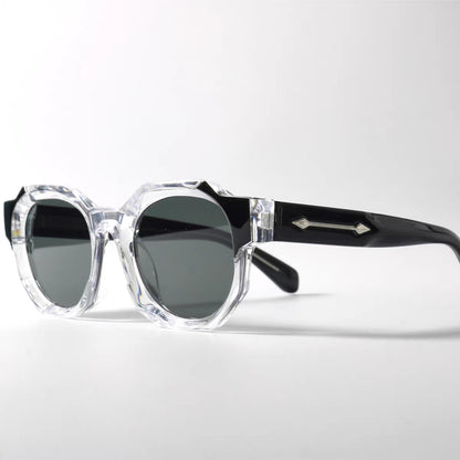 Occhiali da sole bicolore design