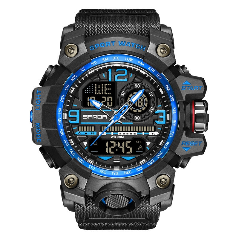 Orologio sportivo da studente outdoor luminescente