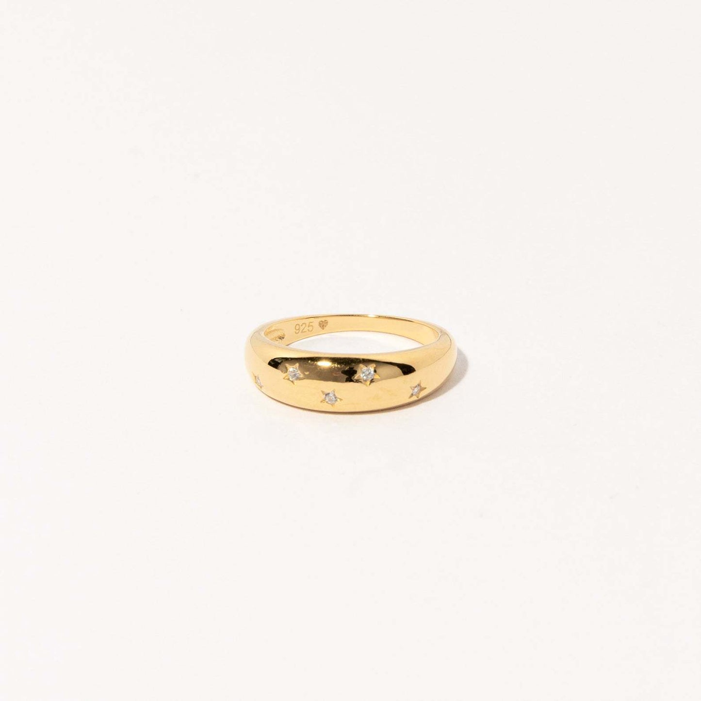 Anello stella argento da donna