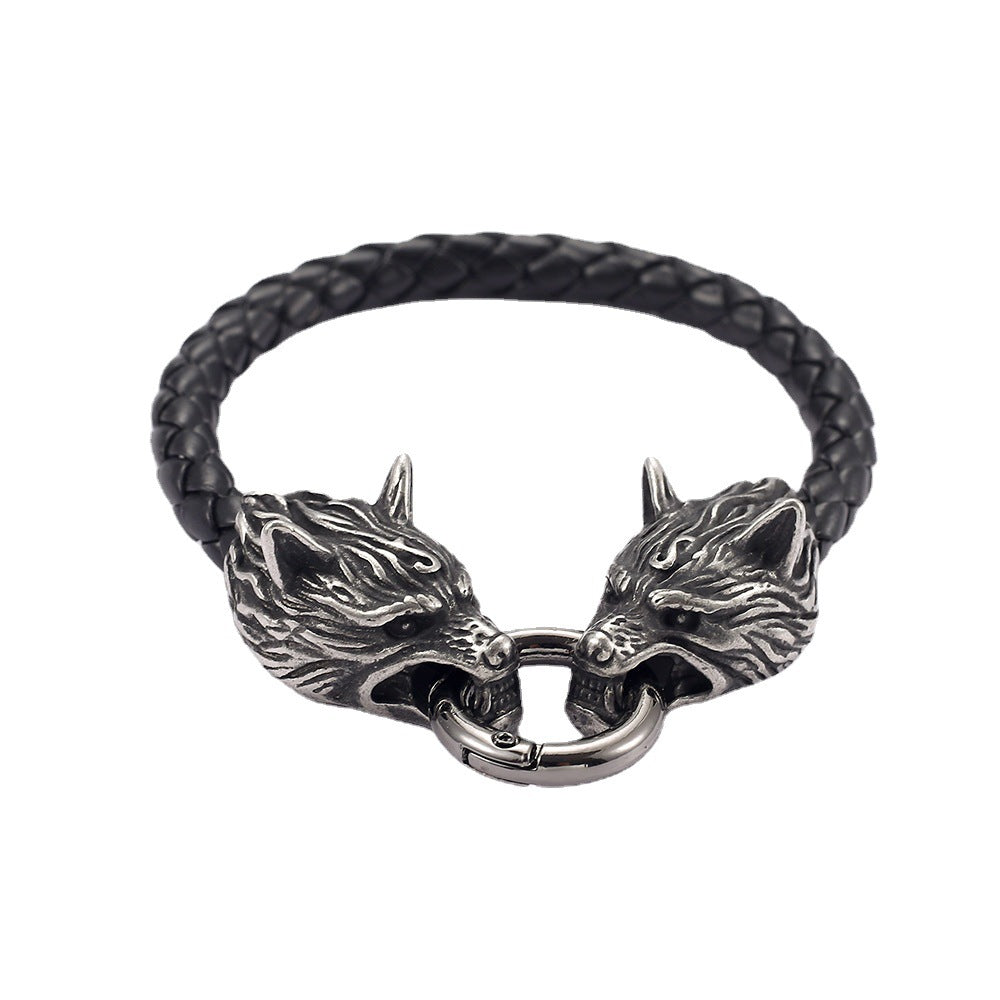 Bracciale Lupo Nordico Odino