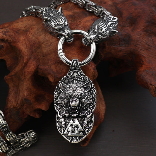 Collana Lupo Uomo