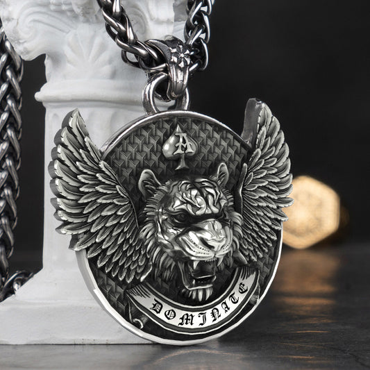 Collana ciondolo tigre