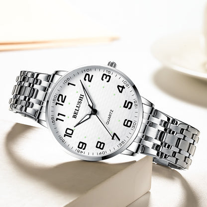 Orologio luminoso impermeabile quarzo