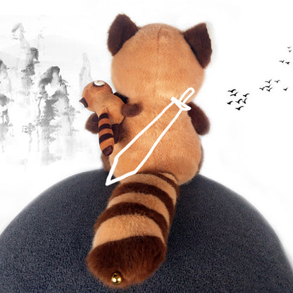 Spilla Panda Rosso