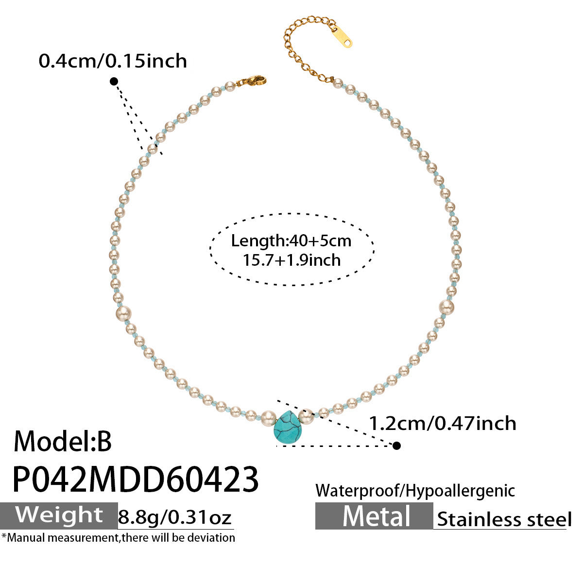 Collana alla clavicola