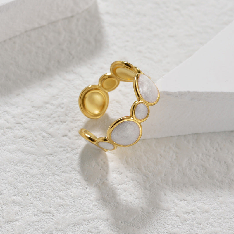 Anello Geometrico elegante