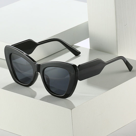 Occhiali cat-eye donna colori contrastati