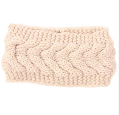 Fascia capelli lana uncinetto
