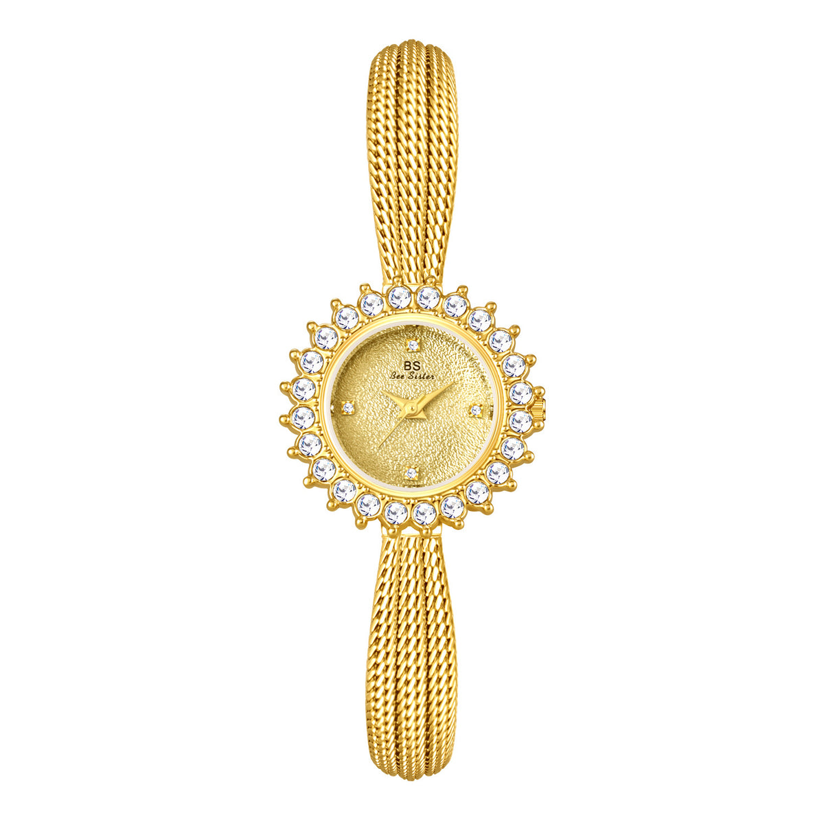 Orologio floreale con sole