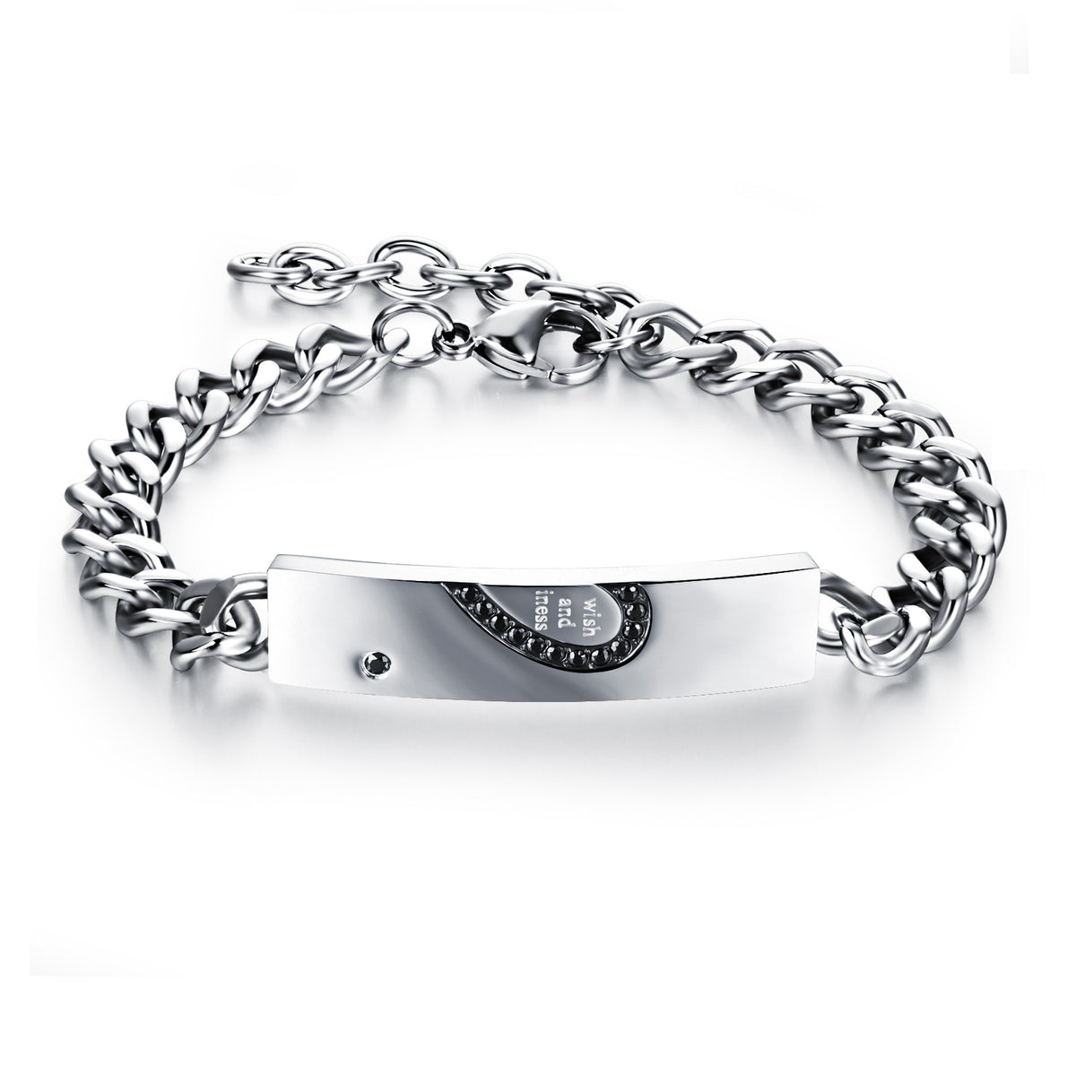 Bracciale coppia titanio