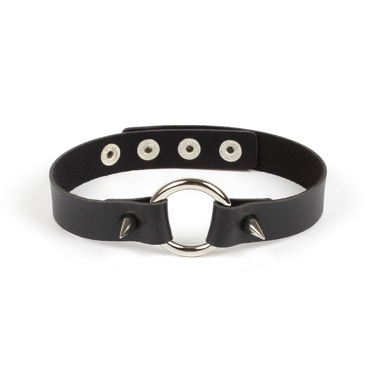 Collana Pelle Geometrica