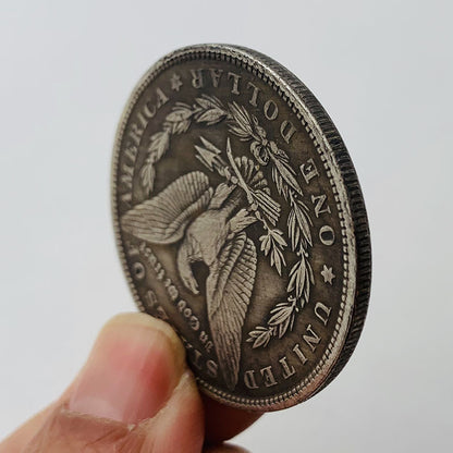 Medaglia piramidale argento antico