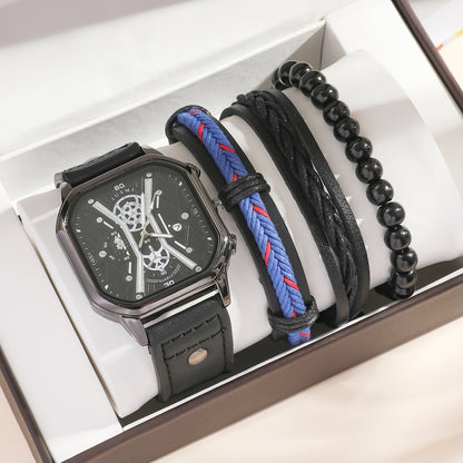 Set orologio e braccialetto quarzo