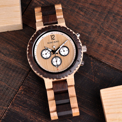 Orologio legno analogico classico